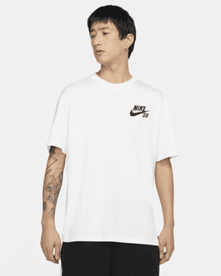 Nike t shirt wit sale